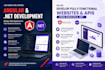 create full stack applications with angular and dotnet