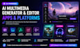 develop ai video generator app, video editing, ai image generator, grok clone