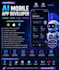 create ai app development, chatgpt, flutter and android app