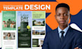 design high converting figma newsletter for mailchimp, brevo, and mailerlite