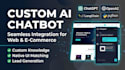 integrate a custom ai chatbot into your website