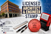 provide licensed US stamp approval for building plans