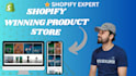 build shopify winning product store