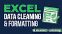 cleanformat, and organise messy excel spreadsheets perfectly