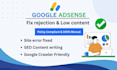 write adsense approved SEO content and articles to get your website monetization