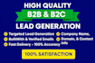 deliver builtwith pro ecommerce and technology reports lead generation