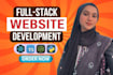 do full stack website development software developer php laravel react developer