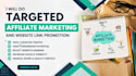 do targeted affiliate marketing and website link promotion