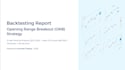 backtest your trading strategy with python