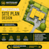 create professional 2d and 3d site plan renderings