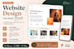 design a high converting modern website uiux design