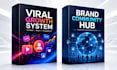 design professional software box mockup and box packaging