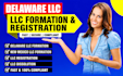 register llc in new mexico, and delaware with ein for US and non US resident