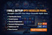 offer reseller streaming services panel with credits