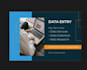 do data entry professionally, I will do ai content and design