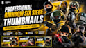 design professional rainbow six siege thumbnails