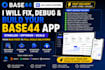 develop base 44 bugs fixing base44 replit base 44 app integration base 44 expert