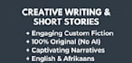 write a compelling short story or creative fiction