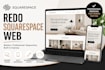 design, redesign, fix and develop a professional squarespace website