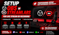 setup obs or streamlabs for live stream or recording