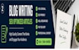 high quality blog articles writing