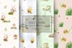 create cute baby nursery seamless patterns