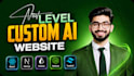 build custom ai websites, ai saas, and ai software