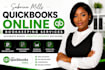 do quickbooks online bookkeeping, cleanup, and accounting