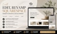 update squarespace website revamp, fix squarespace website design