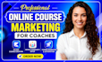online course marketing for coaches kajabi course creation skool community setup