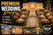 design wedding event 2d and 3d layout