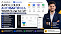 set up advanced apollo io automation apollo io workflow, instantly io