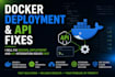 fix docker deployment and API integration issues