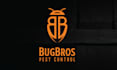 design hand drawn pest control logo within 24 hours