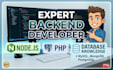 be your expert backend developer in nodejs and php