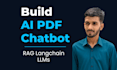 develop ai PDF chatbot with rag and custom knowledge base
