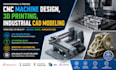 do cnc machine design, 3d printing, industrial cad modeling