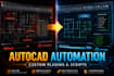 develop custom autocad automation plugins