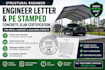 provide structural engineer letter concrete slab calculation certification tekla