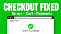 fix woocommerce checkout, cart and payment issues fast