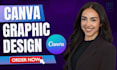 create professional canva graphic designs