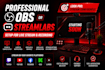 setup obs studio whatnot vertical streams, auction and card breaks