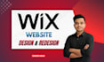 build wix studio website design, redesign wix website and fix wix issues