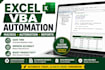 create excel vba macros, automation and reporting solutions