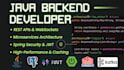 develop java spring boot rest apis and microservices