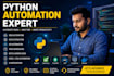 create python automation scripts and web automation bots