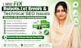 fix XML sitemap and robots txt issues for website SEO