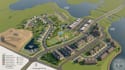 draw a professional site plan plot plan and vector map for city permit