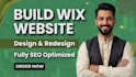 build wix website, wix website development, wix ecommerce website