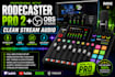 setup rodecaster pro 2 with obs for professional streaming audio